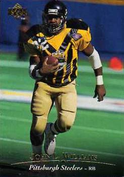 John L. Williams Pittsburgh Steelers 1995 Upper Deck NFL #165